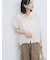 裾ドロスト楊柳シャツ