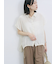 裾ドロスト楊柳シャツ