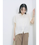 裾ドロスト楊柳シャツ