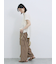 裾ドロスト楊柳シャツ