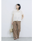 裾ドロスト楊柳シャツ