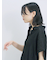 裾ドロスト楊柳シャツ