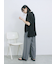 裾ドロスト楊柳シャツ