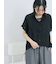 裾ドロスト楊柳シャツ