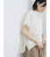 裾ドロスト楊柳シャツ