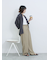 ピンタックブラウス