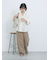 ピンタックブラウス