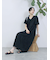 花ジャガードティアードワンピース