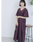 花ジャガードティアードワンピース