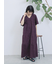 花ジャガードティアードワンピース