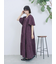 花ジャガードティアードワンピース