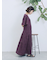 花ジャガードティアードワンピース