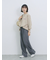 ウエストフリルイージーパンツ