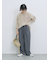 ウエストフリルイージーパンツ