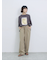 ウエストフリルイージーパンツ