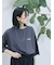 ポンチロゴ刺繍プルオーバー