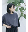 ポンチロゴ刺繍プルオーバー