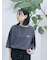 ポンチロゴ刺繍プルオーバー