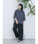 ポンチロゴ刺繍プルオーバー