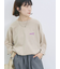 ポンチロゴ刺繍プルオーバー