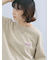 ポンチロゴ刺繍プルオーバー
