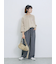 ポンチロゴ刺繍プルオーバー