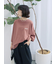 ポンチロゴ刺繍プルオーバー