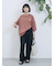 ポンチロゴ刺繍プルオーバー