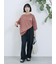 ポンチロゴ刺繍プルオーバー