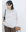 ポンチロゴ刺繍プルオーバー