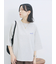 ポンチロゴ刺繍プルオーバー