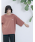 ポンチロゴ刺繍プルオーバー