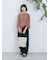ポンチロゴ刺繍プルオーバー