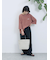 ポンチロゴ刺繍プルオーバー