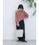 ポンチロゴ刺繍プルオーバー