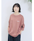 ポンチロゴ刺繍プルオーバー