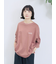 ポンチロゴ刺繍プルオーバー