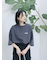 ポンチロゴ刺繍プルオーバー