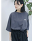 ポンチロゴ刺繍プルオーバー