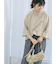 ポンチロゴ刺繍プルオーバー