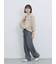 ポンチロゴ刺繍プルオーバー