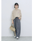ポンチロゴ刺繍プルオーバー