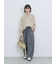 ポンチロゴ刺繍プルオーバー