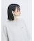 ポンチロゴ刺繍プルオーバー