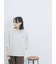 ポンチロゴ刺繍プルオーバー