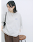 ポンチロゴ刺繍プルオーバー