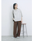 ポンチロゴ刺繍プルオーバー