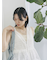 カットワークレースベスト