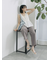 カットワークレースベスト