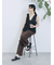 カットワークレースベスト